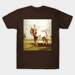 Arabian Horses. Best Friends. T-Shirt